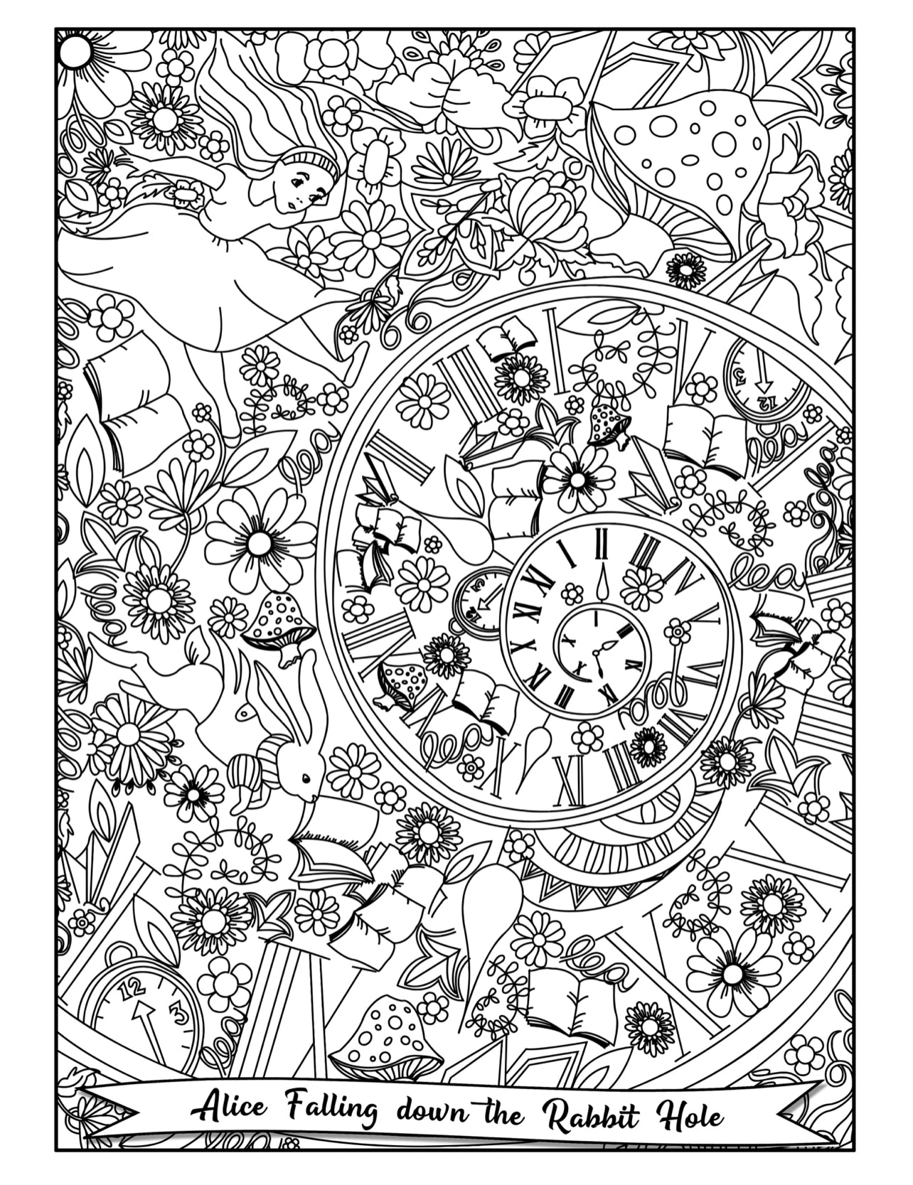 Mandala & Patterns Colouring Pages