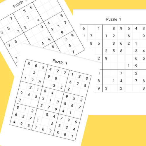 1000 Sudoku Puzzles