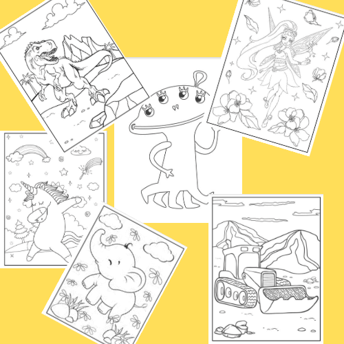 Childrens Colouring Packs